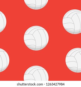 Sport background design. Sport balls vector pattern.