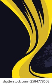 Sport background template abstract design for football soccer racing gaming yellow color EPS10
