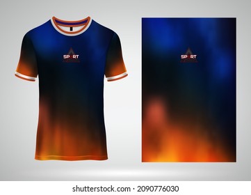 Sport background texture pattern. Sport pattern fabric textile. Sport jersey t-shirt. Soccer jersey mockup for sports club.