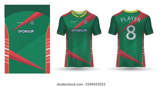 Padrão de textura de plano de fundo do esporte. Têxtil de tecido de padrão desportivo. Camiseta Camiseta Esportiva. Montagem de camisa de futebol para clube de esportes.