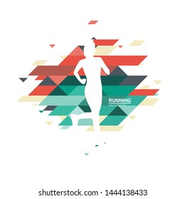 Sport background, vector illustration design.