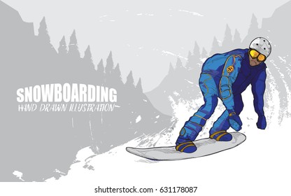 スノーボード 女の子 のイラスト素材 画像 ベクター画像 Shutterstock