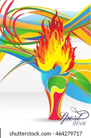 sport backgrounds,abstract colorful backdrop, Brazil Summer 2016 Games in Rio de Janeiro , 