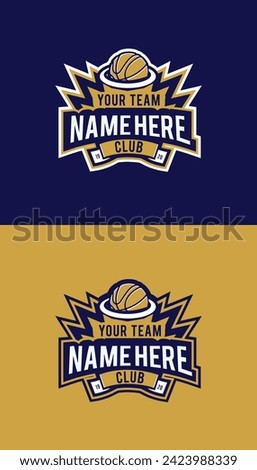 sport badge vector for emblem