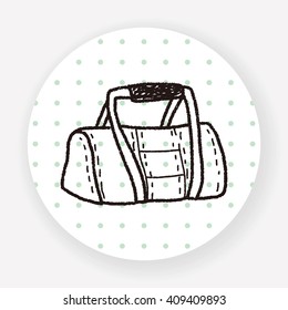 sport bag doodle