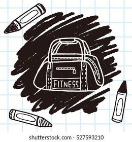 sport bag doodle