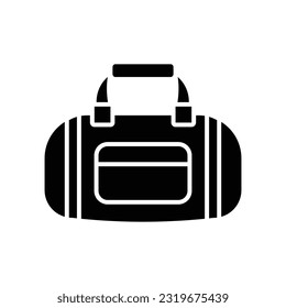 sport bag icon vector design template in white background