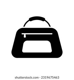 sport bag icon vector design template in white background