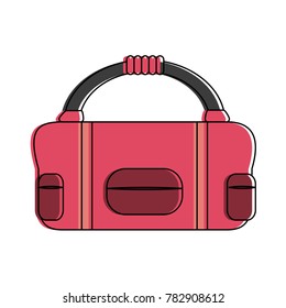 sport bag isolated