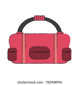 sport bag isolated