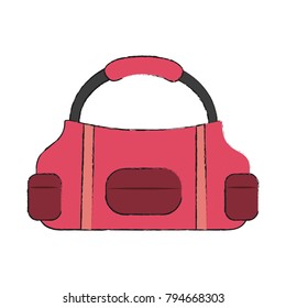 sport bag isolated