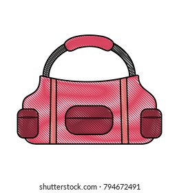 sport bag isolated