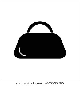 sport bag vector icon line template