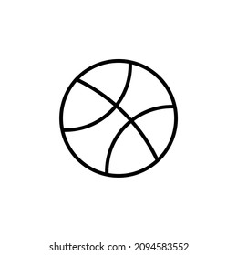 Sport, Ball, Game Line Icon, Vector, Illustration, Logo Template. Suitable For Many Purposes.