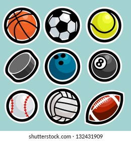 Sport Ball Icons