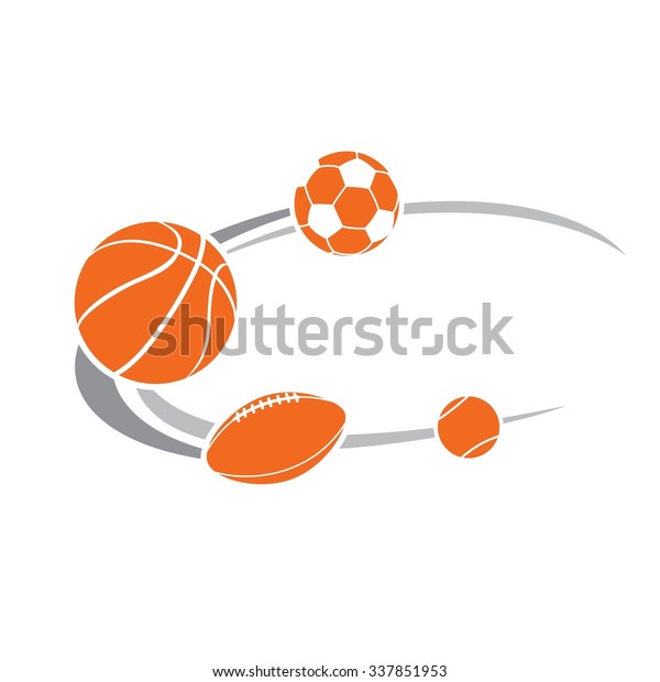 Sport Ball Logo Vector Eps8 vector de stock (libre de regalías