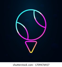 Sport, ball nolan icon. Simple thin line, outline vector of sport icons for ui and ux, website or mobile application