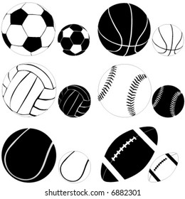 sport ball vector