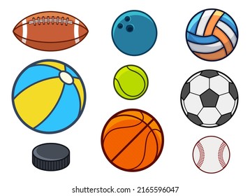 Sport ball vector design illustration isolated on white background