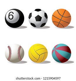 Sport balls collection