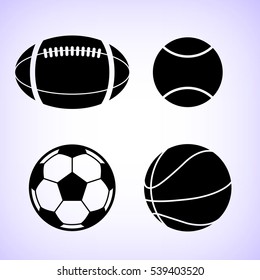sport  balls collection