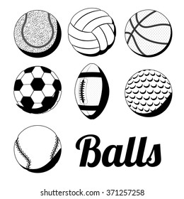 sport balls design 
