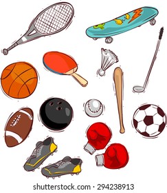 Sport balls and equipment