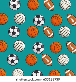 sport balls isolated icon