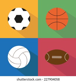 Sport balls set