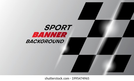 fondo de banderas deportivas con algo de luz
