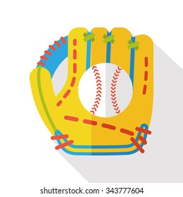 sport baseball flat icon