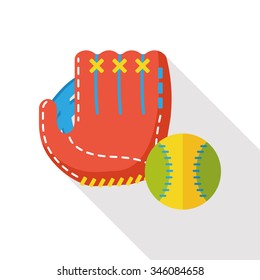 sport baseball flat icon