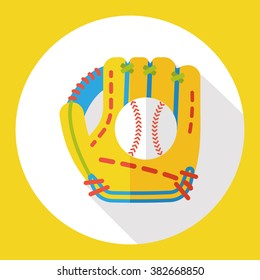 sport baseball flat icon