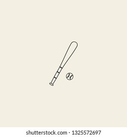 sport baseball vector icons