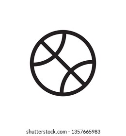 sport, basket ball icon vector