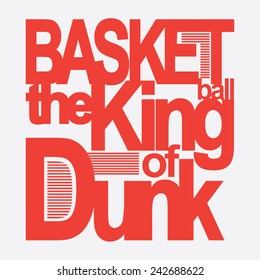 Sport Basket ball typography,, t-shirt graphics, vectors