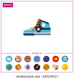 Sport Basketball Shoe Icon