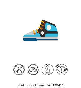 Sport Basketball Shoe Icon
