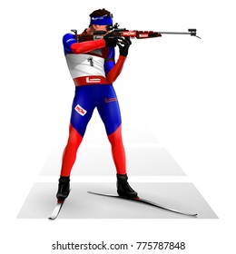 Sport Biathlon Shooting