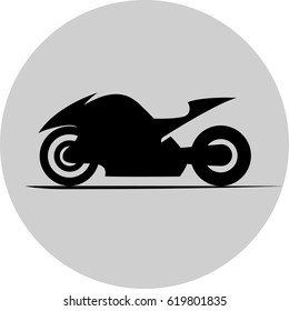 sport bike vector