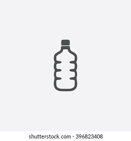 Sport Bottle Icon Vector. 