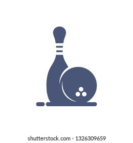 Sport bowling icon