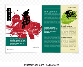 Sport brochure layout
