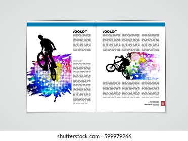 Diseño de folletos deportivos