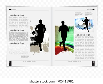 Diseño de folletos deportivos