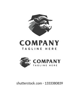 Sport Bull Logo Termplate
