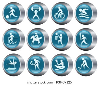 Sport button set