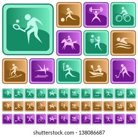 Sport button set
