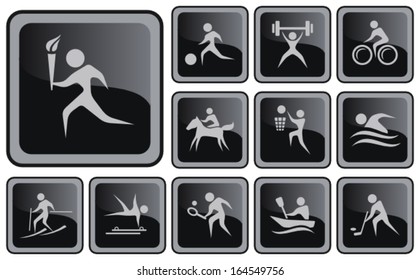 Sport button set