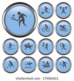 Sport button set